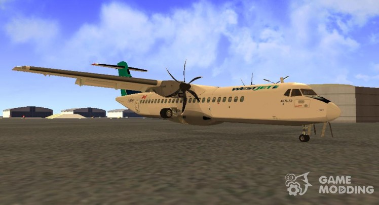 The ATR 72-500 WestJet Airlines