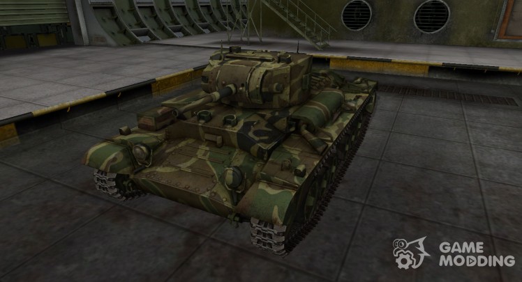 Skin for SOVIET tank Valentine II