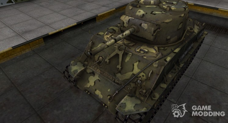 Простой скин M4A2E4 Sherman