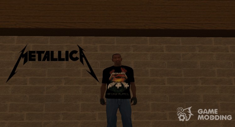 Camiseta de Metallica Master of of puppets