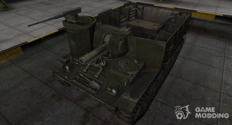 La piel de américa del tanque M37