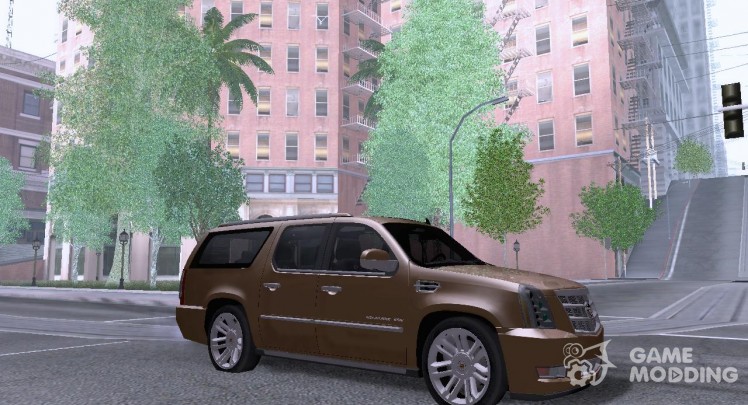 El Cadillac Escalade ESV 2012