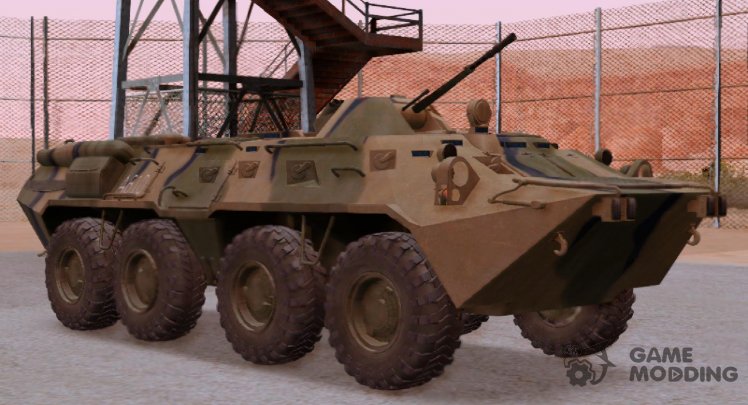 BTR 80 DE LAS FUERZAS ARMADAS DE LA FEDERACIÓN RUSA (2001-2011)