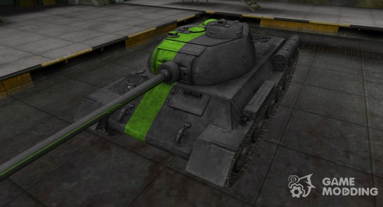 Skin para el T-34-1 con la raya verde