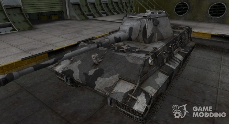La piel para el alemán, el tanque E-50