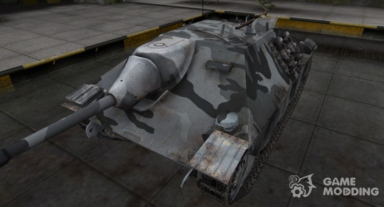 La piel para el alemán, el tanque Hetzer
