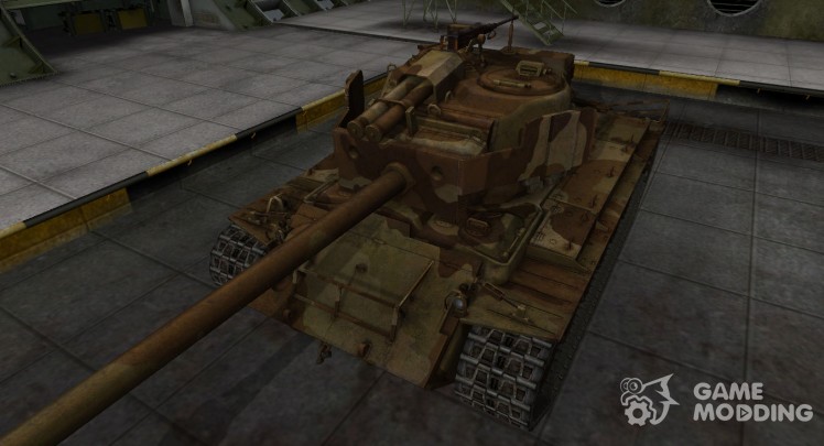 Americano tanque T26E4 SuperPershing