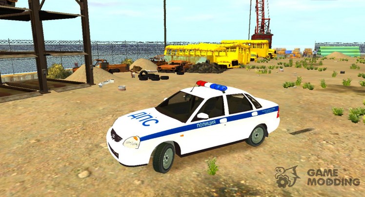 LADA 2170 police