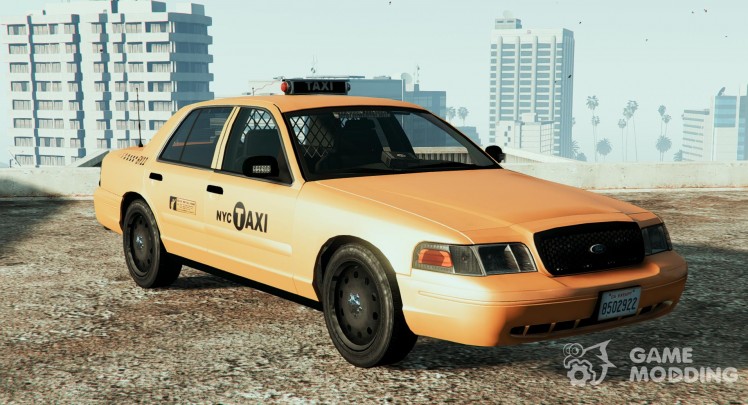 El NYPD CVPI Undercover Taxi