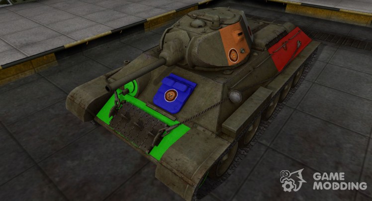 High-quality skin for T-34