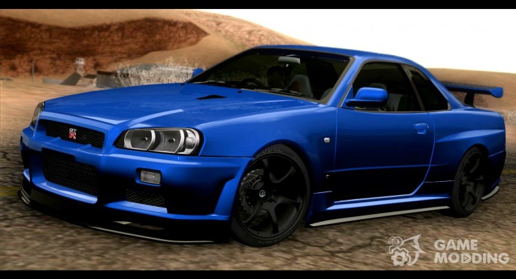 El Motor De Nissan Skyline R-34