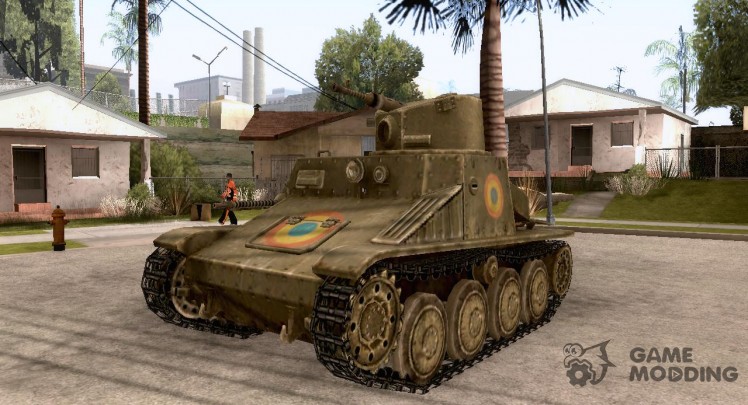Light tank R-1 for GTA: SA