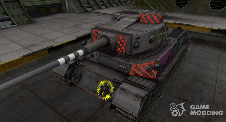 De calidad de la zona de ruptura para el Panzer VI Tiger (P)