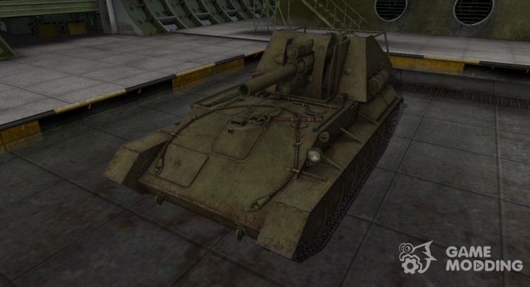 Skin for Su-122a in rasskraske 4BO