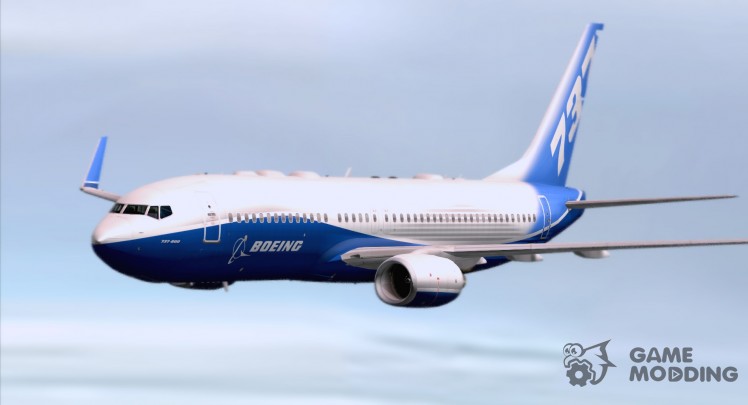 Boeing 737-800 Boeing House Colors