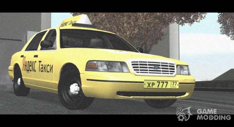 Ford Crown Victoria Yandex Taxi