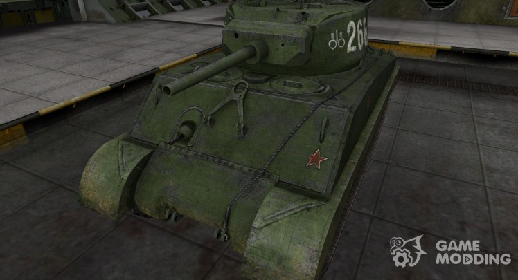 Исторический камуфляж M4A3E2 Sherman Jumbo