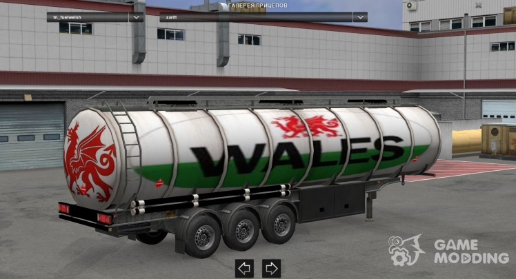 Welsh fuel tanker skin