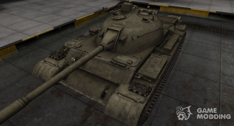 The skin for the Chinese Type 62 tank