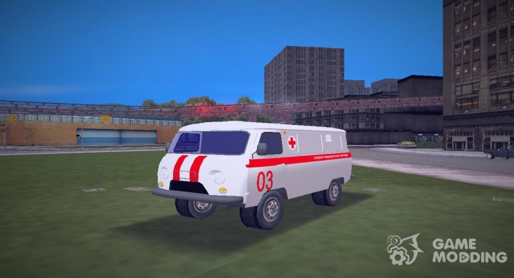El uaz 3909 la ambulancia