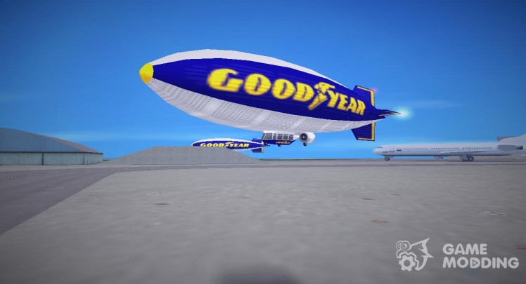 El Dirigible Goodyear