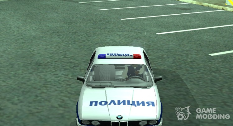 BMW 323i E30 Police