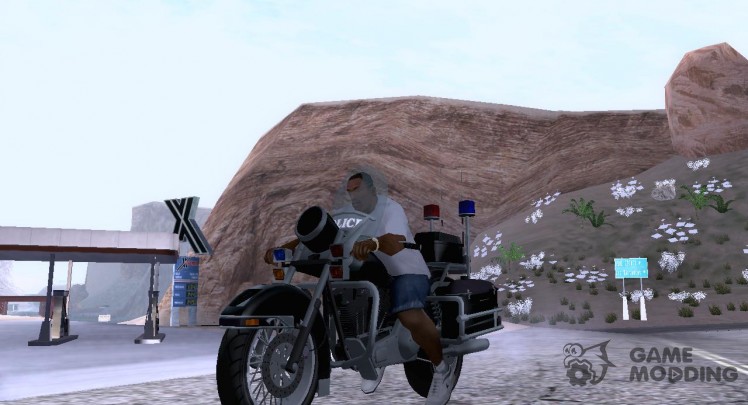 Полицейский мотоцикл из GTA TBoGT