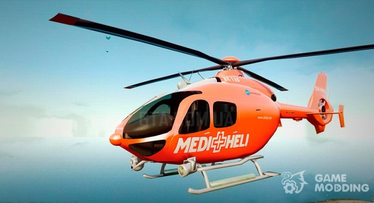El Eurocopter EC-135 MediHeli