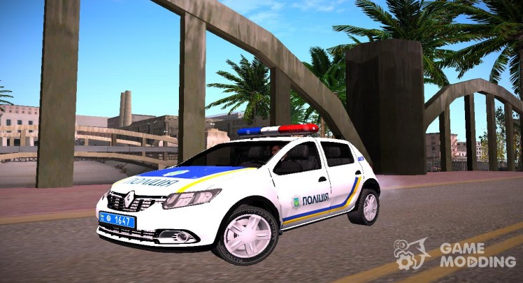 Renault Sandero 2013 Police Of Ukraine