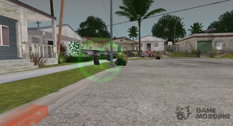 The pickups are highlighted in GTA 3 V. 3