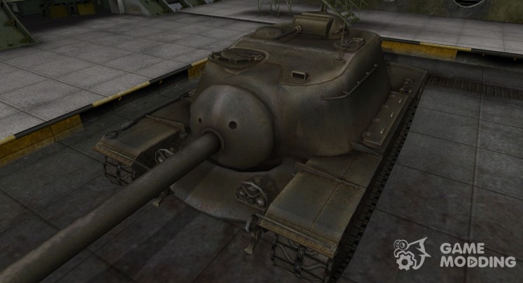 La piel de américa del tanque T110E3