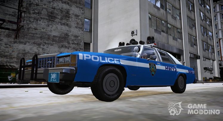 Ford LTD Crown Victoria 1987 NYPD