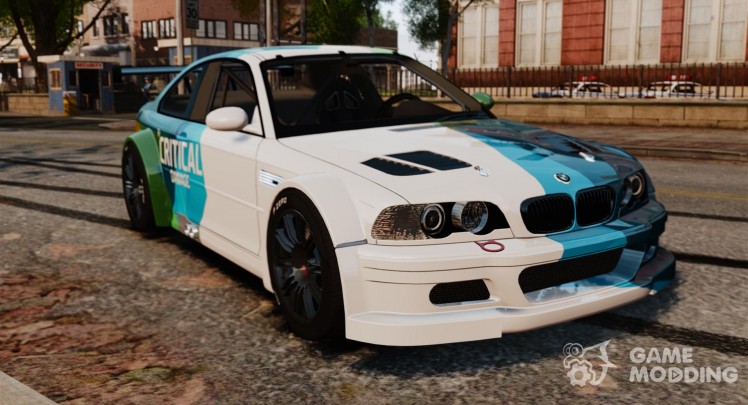 El BMW M3 GTR MW 2012