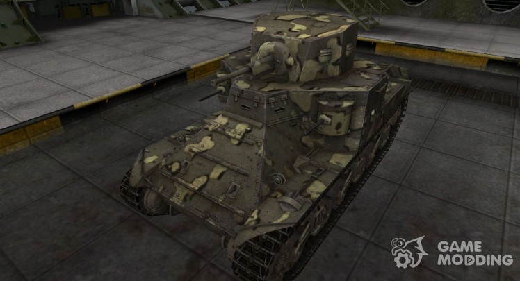 Простой скин M2 Medium Tank