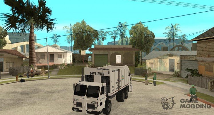 Garbage truck from GTA 4