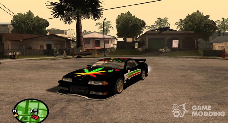 Elegy Rasta Paintjob