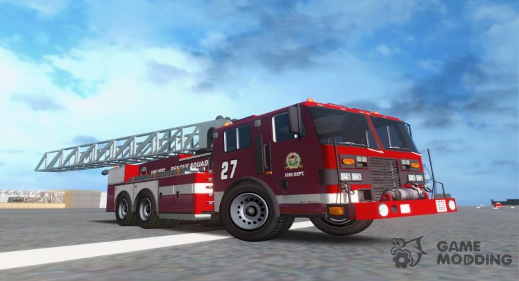 Camión de bomberos GTA V MTL LX