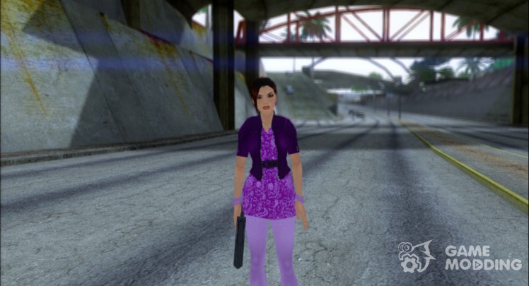 Lara Saints Row Style Skin