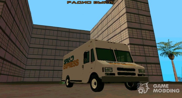 GTA IV Brute Boxville with SpandEx livery