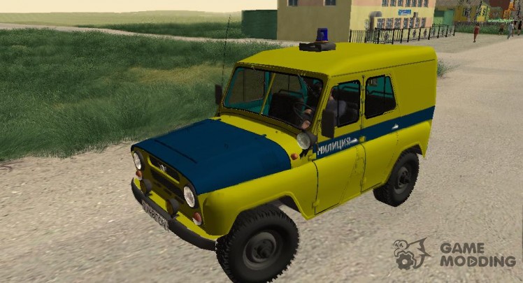 UAZ 469 Police