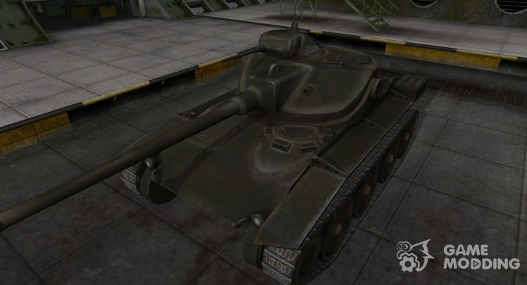 La piel de américa del tanque T71