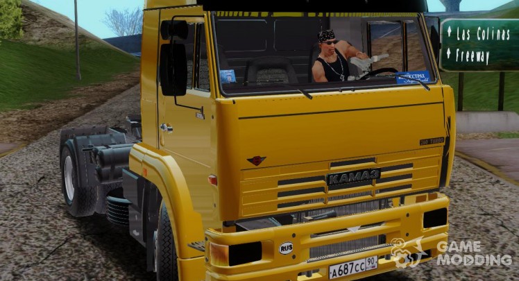 KAMAZ 5460 from movie Truckers 2