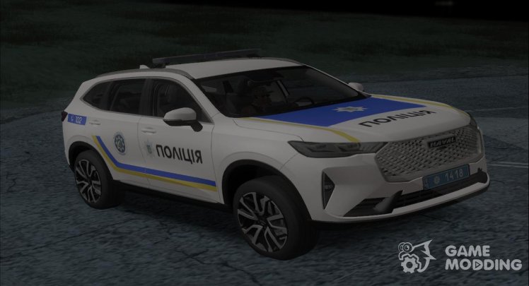 Haval Jolion 2021 Patrulla De La Policía De Ucrania