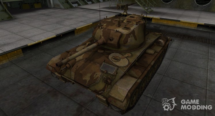 American tank M24 Chaffee