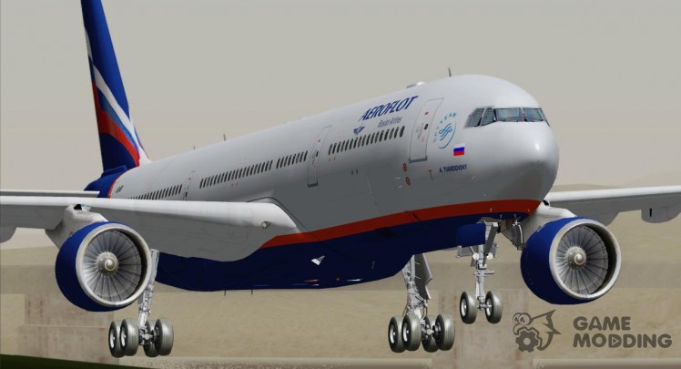 The Airbus A330-300 Aeroflot-Russian Airlines