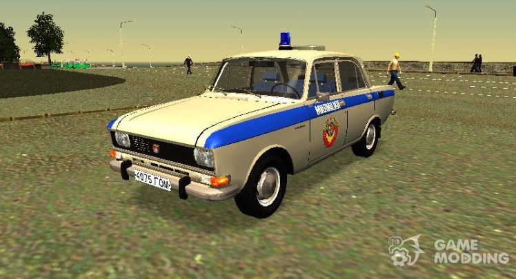 Moskvich 2140 Police
