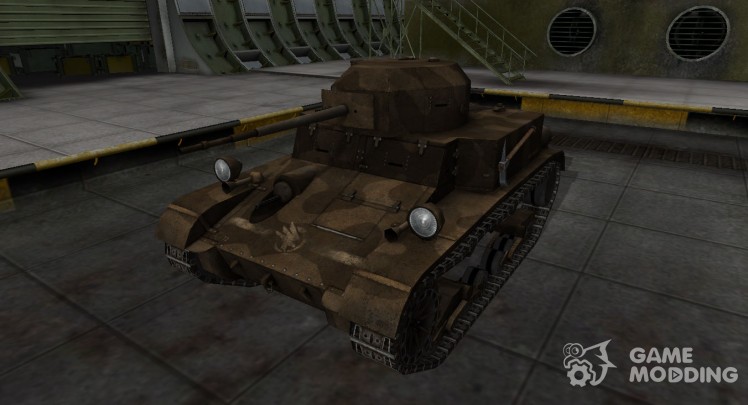 El skin al estilo de C&C GDI para el T2 Light Tank