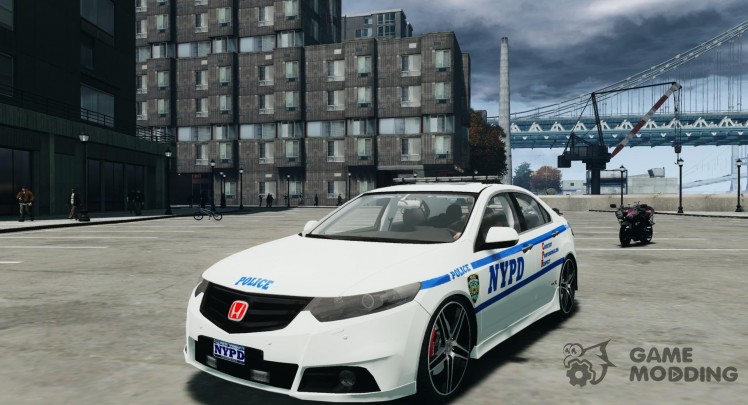 Honda Accord tipo R NYPD (patrulla 1090 de la ciudad)
