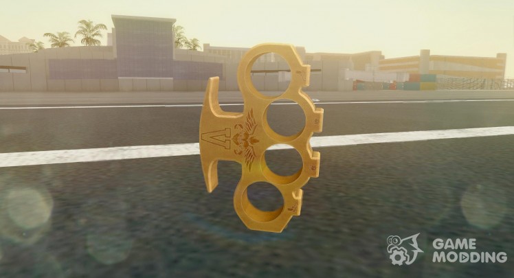 Brass knuckles The Vagos ' from GTA Online