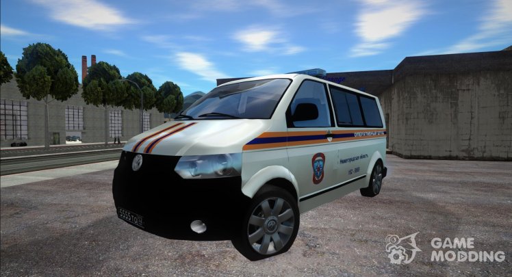 Volkswagen Transporter T5 Ministry of Emergency Situations